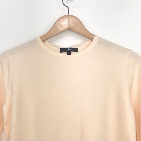 Lulu’s Cream Classic Crew Neck Sweater - Picture 3 of 14